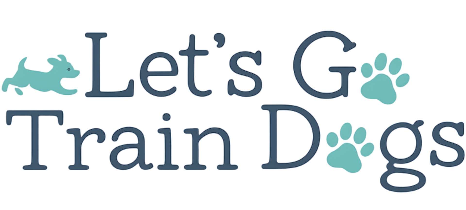 LET'S GO!! Train Dogs logo